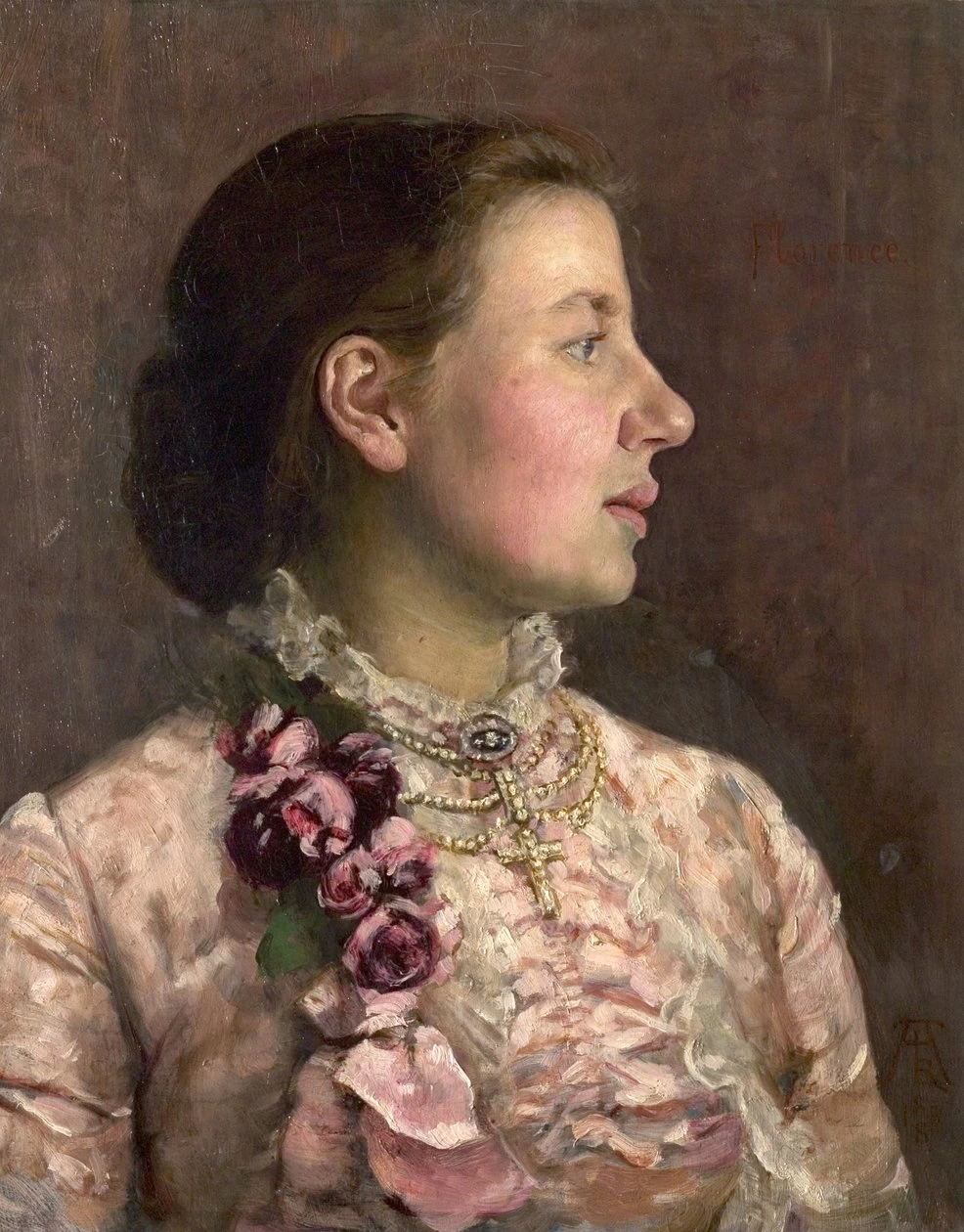 Annie Louise Swynnerton - Ritratto della signora Florence H. Musgrave, Nottingham City Museums and Galleries